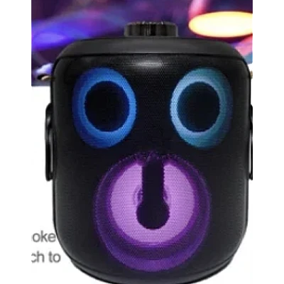 Boxa Bluetooth Andowl Q YX2560 cu iluminare LED RGB si 2 microfoane Karaoke Boxa Bluetooth Andowl Q YX2560 cu iluminare LED RGB si 2 microfoane Karaoke