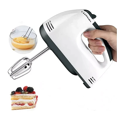 Mixer de mana Q T190 cu 7 viteze putere 220W Mixer de mana Q T190 cu 7 viteze putere 220W