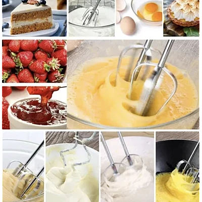 Mixer de mana Q T190 cu 7 viteze putere 220W Mixer de mana Q T190 cu 7 viteze putere 220W