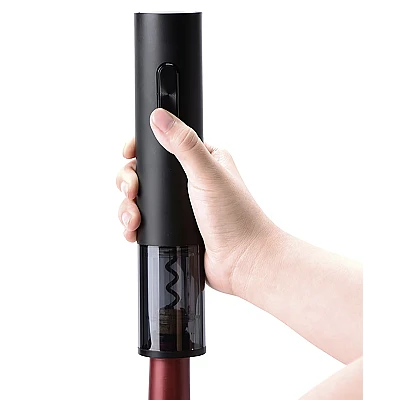Set tirbuson electric pentru sticle de vin 4 accesorii cutter pentru taierea sigiliului aerator dop cu pompa vid Set tirbuson electric pentru sticle de vin 4 accesorii cutter pentru taierea sigiliului aerator dop cu pompa vid