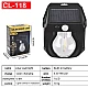 Lampa solara de perete stil BEC cu senzor miscare CL 118 pentru exterior