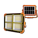 Proiector LED cu panou solar putere 500W portocaliu