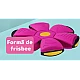 Minge Zburatoare Transformabila in Disc Frisbee 2 moduri de joaca 23 cm ROZ Minge Zburatoare Transformabila in Disc Frisbee 2 moduri de joaca 23 cm ROZ