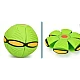 Minge Zburatoare Transformabila in Disc Frisbee 2 moduri de joaca 23 cm VERDE Minge Zburatoare Transformabila in Disc Frisbee 2 moduri de joaca 23 cm VERDE
