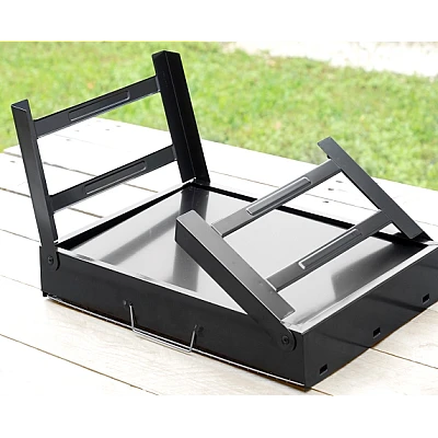 Gratar inox portabil si pliabil Camping 35 x 27 Gratar inox portabil si pliabil Camping 35 x 27