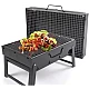 Gratar inox portabil si pliabil Camping 35 x 27 Gratar inox portabil si pliabil Camping 35 x 27