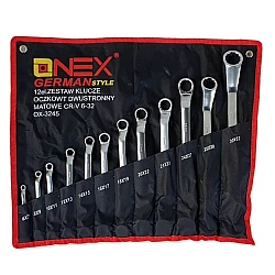 Set 12 chei inelare cu cot 6 / 32mm Chrome Vanadium Cr V OX 3245