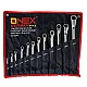 Set 12 chei inelare cu cot 6 / 32mm Chrome Vanadium Cr V OX 3245