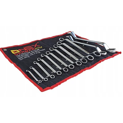 Set 12 chei inelare cu cot 6 / 32mm Chrome Vanadium Cr V OX 3245