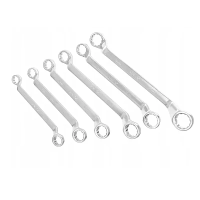 Set 12 chei inelare cu cot 6 / 32mm Chrome Vanadium Cr V OX 3245