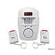 Alarma wireless cu 2 telecomenzi si senzor de miscare cu infrarosu OFF Alarma wireless cu 2 telecomenzi si senzor de miscare cu infrarosu OFF