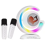 Boxa karaoke cu 2 microfoane wireless Bluetooth USB MI