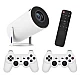 Proiector de jocuri X10 Plus 4K 120 lumeni 64 GB cu telecomanda 10000 de jocuri si 2 controller Proiector de jocuri X10 Plus 4K 120 lumeni 64 GB cu telecomanda 10000 de jocuri si 2 controller