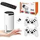 Proiector de jocuri X10 Plus 4K 120 lumeni 64 GB cu telecomanda 10000 de jocuri si 2 controller Proiector de jocuri X10 Plus 4K 120 lumeni 64 GB cu telecomanda 10000 de jocuri si 2 controller