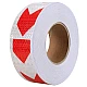 Banda reflectorizanta ALBA cu sageata ROSIE tip fagure rola 25m x 5 cm Banda reflectorizanta ALBA cu sageata ROSIE tip fagure rola 25m x 5 cm