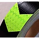 Banda reflectorizanta VERDE cu sageata NEAGRA tip fagure rola 25m x 5 cm Banda reflectorizanta VERDE cu sageata NEAGRA tip fagure rola 25m x 5 cm