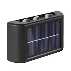 Lampa solara de perete lumina sus/jos 6 LED IP 65 impermeabila LY 002