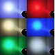 Proiector joc de lumini PAR 54 leduri RGB 8 jocuri de lumini Proiector joc de lumini PAR 54 leduri RGB 8 jocuri de lumini