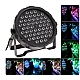 Proiector joc de lumini PAR 54 leduri RGB 8 jocuri de lumini Proiector joc de lumini PAR 54 leduri RGB 8 jocuri de lumini