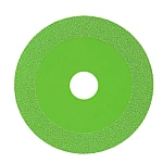 Disc diamantat LASERLINE pentru flex de taiat sticla si cristal 125mm VERDE