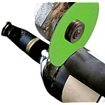 Disc diamantat LASERLINE pentru flex de taiat sticla si cristal 125mm VERDE Disc diamantat LASERLINE pentru flex de taiat sticla si cristal 125mm VERDE