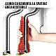 Cheie multifunctionala rosie pentru instalatii sanitare 3 capete interschimbabile Cheie multifunctionala rosie pentru instalatii sanitare 3 capete interschimbabile