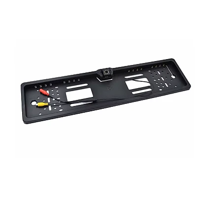 Suport numar auto cu camera video marsarier cu LED unghi filmare 170 grade BASE Suport numar auto cu camera video marsarier cu LED unghi filmare 170 grade BASE