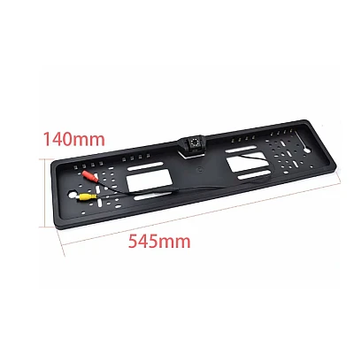 Suport numar auto cu camera video marsarier cu LED unghi filmare 170 grade BASE Suport numar auto cu camera video marsarier cu LED unghi filmare 170 grade BASE