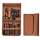 Set 16 piese MANICHIURA profesionala otel negru mat BASE Set 16 piese MANICHIURA profesionala otel negru mat BASE