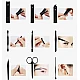 Set 16 piese MANICHIURA profesionala otel negru mat BASE Set 16 piese MANICHIURA profesionala otel negru mat BASE