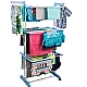 Uscator de rufe vertical Pliabil 3 Niveluri cu Suport Umerase si Suport pe Roti 170 cm Uscator de rufe vertical Pliabil 3 Niveluri cu Suport Umerase si Suport pe Roti 170 cm