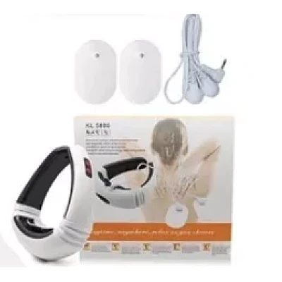Aparat de masaj HX 5880 cu impulsuri electromagnetice pentru gat si spate 2 electrozi corporali