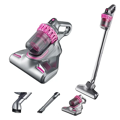 Aspirator de pat anti acarieni wireless igienizare profunda usor si manevrabil 10000Pa cu 8000 de vibratii pe minut Aspirator de pat anti acarieni wireless igienizare profunda usor si manevrabil 10000Pa cu 8000 de vibratii pe minut