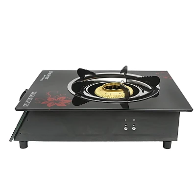 Aragaz plita cu un arzator din fonta 3KW sticla securizata 400x300x90mm Breckner Aragaz plita cu un arzator din fonta 3KW sticla securizata 400x300x90mm Breckner