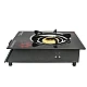 Aragaz plita cu un arzator din fonta 3KW sticla securizata 400x300x90mm Breckner Aragaz plita cu un arzator din fonta 3KW sticla securizata 400x300x90mm Breckner