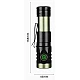 Mini Lanterna puternica de mana BL402x extensibila cu 4 LED si 3000 lumeni Mini Lanterna puternica de mana BL402x extensibila cu 4 LED si 3000 lumeni