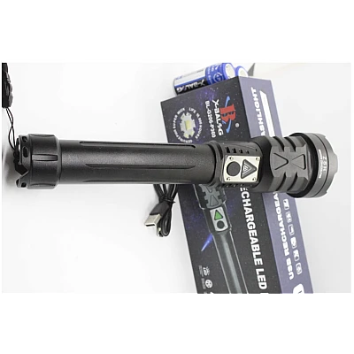 Lanterna de mana profesionala LED BL G206 P360 cu 5x zoom aluminiu Lanterna de mana profesionala LED BL G206 P360 cu 5x zoom aluminiu