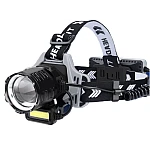 Lanterna de cap profesionala 30w cu led laser super luminoasa senzor de miscare BL V82 GT200