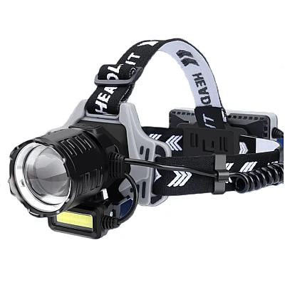 Lanterna de cap profesionala 30w cu led laser super luminoasa senzor de miscare BL V82 GT200 Lanterna de cap profesionala 30w cu led laser super luminoasa senzor de miscare BL V82 GT200