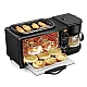 Aparat multifunctional electric 3 in 1 Mic Dejun cuptor grill filtru cafea LEIHMANN Aparat multifunctional electric 3 in 1 Mic Dejun cuptor grill filtru cafea LEIHMANN