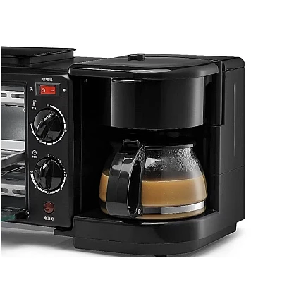 Aparat multifunctional electric 3 in 1 Mic Dejun cuptor grill filtru cafea LEIHMANN Aparat multifunctional electric 3 in 1 Mic Dejun cuptor grill filtru cafea LEIHMANN