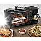 Aparat multifunctional electric 3 in 1 Mic Dejun cuptor grill filtru cafea LEIHMANN Aparat multifunctional electric 3 in 1 Mic Dejun cuptor grill filtru cafea LEIHMANN