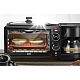 Aparat multifunctional electric 3 in 1 Mic Dejun cuptor grill filtru cafea LEIHMANN Aparat multifunctional electric 3 in 1 Mic Dejun cuptor grill filtru cafea LEIHMANN
