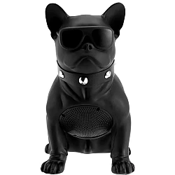 Boxa portabila wireless HD stereo cu bluetooth microfon radio tip Bulldog