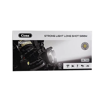 Lanterna profesionala de mana COBA CB T300 putere 150W Lanterna profesionala de mana COBA CB T300 putere 150W