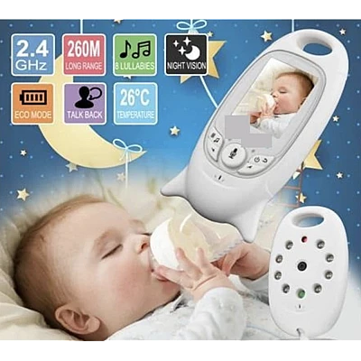 Video monitor camera VB601 Wireless Baby Monitor Night Vision Microfon Monitorizare temperatura Video monitor camera VB601 Wireless Baby Monitor Night Vision Microfon Monitorizare temperatura