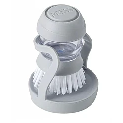 Perie pentru vase cu dozator detergent si suport