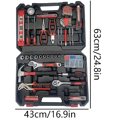 Trusa profesionala de scule multifunctionala cu 43 de accesorii