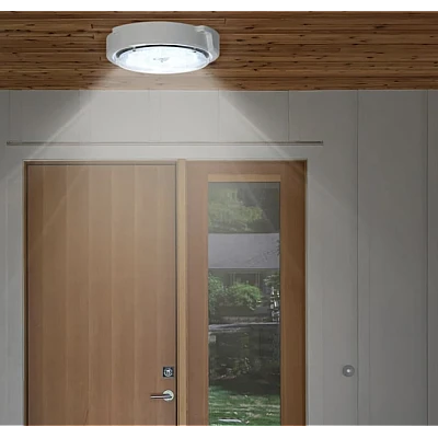 Aplica cu incarcare solara 200 W diametru 320 mm si telecomanda alb rece Aplica cu incarcare solara 200 W diametru 320 mm si telecomanda alb rece