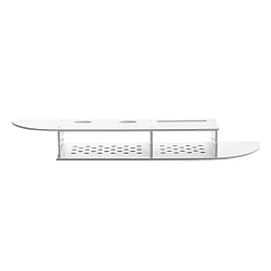 Suport elegant pentru router si alte dispozitive sau obiecte de decor 100x23cm alb